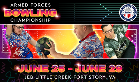 U.S. Armed Forces Bowling Championship Event Graphic
